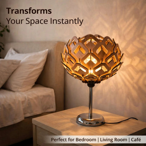 Lotus Heart Table Lamp