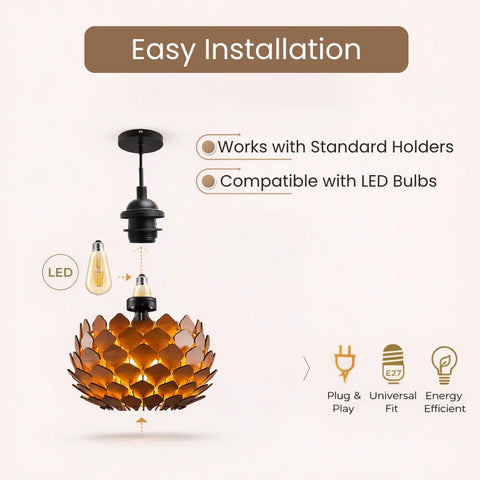 Lotus Bloom Chandelier