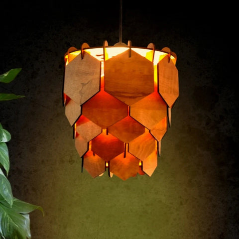 Hexagon Pendant Light